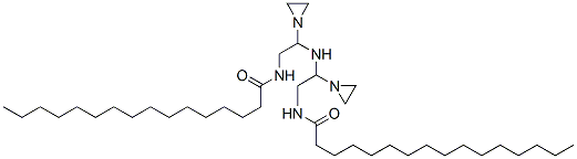 N,N'-[イミノビス(2,1-エタンジイルイミノ-2,1-エタンジイル)]ビスヘキサデカンアミド 化学構造式