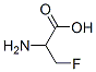 2-アミノ-3-フルオロプロピオン酸 化学構造式