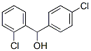 α-(2-クロロフェニル)-4-クロロベンゼンメタノール 化学構造式