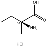 (S)-2-Amino-2-methyl-butyric acid hydrochloride Structure