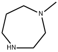 1-メチルホモピペラジン 化学構造式
