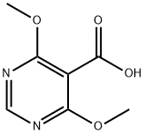 5-Pyrimidinecarboxylic acid, 4,6-dimethoxy- (7CI,8CI,9CI) Structure