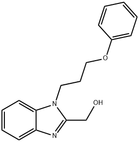 [1-(3-PHENOXYPROPYL)-1H-BENZIMIDAZOL-2-YL]METHANOL Struktur