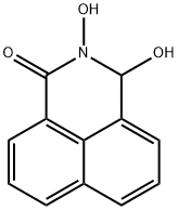 1H-Benz[de]isoquinolin-1-one, 2,3-dihydro-2,3-dihydroxy- (9CI) Structure