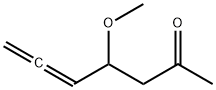 5,6-Heptadien-2-one, 4-methoxy- (9CI) 结构式