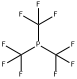 TRIS(TRIFLUOROMETHYL)PHOSPHINE,432-04-2,结构式