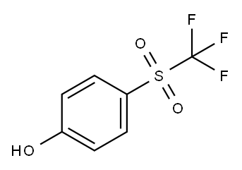 4-Hydroxyphenyl trifluoromethyl sulphone Structure