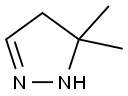 4,5-Dihydro-5,5-dimethyl-1H-pyrazole Struktur