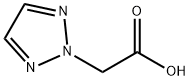 2H-1,2,3-トリアゾール-2-酢酸 化学構造式