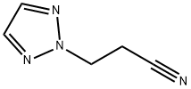 3-(2H-1,2,3-TRIAZOL-2-YL)PROPANENITRILE Struktur