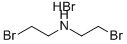 BIS(2-BROMOETHYL)AMINE HYDROBROMIDE Structure