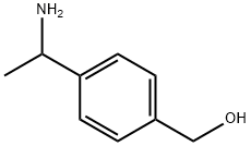 [4-(1-AMINOETHYL)PHENYL]METHANOL Struktur