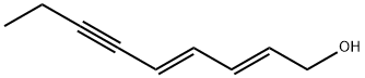 (2E,4E)-2,4-ノナジエン-6-イン-1-オール 化学構造式