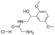 2-amino-N-[2-(2,5-dimethoxyphenyl)-2-hydroxyethyl]acetamide monohydrochloride 