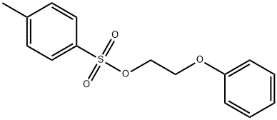 4-メチルベンゼンスルホン酸2-フェノキシエチル 化学構造式