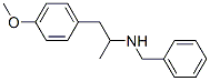 2-(Benzylamino)-1-(4-methoxyphenyl)-propane Structure