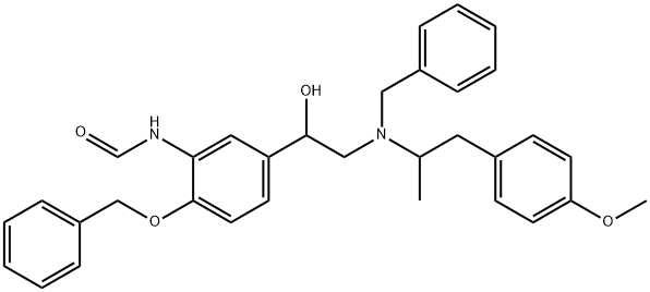 N,O-Dibenzylated formoterol