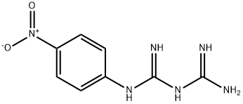 1-(p-nitrophenyl)biguanide  Structure