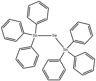 BIS(TRIPHENYLTIN)SELENIDE Struktur