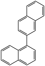 1,2'-ビナフタレン 化学構造式