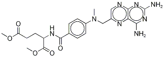 METHOTREXATE-METHYL-D3, DIMETHYL ESTER, 432545-60-3, 结构式