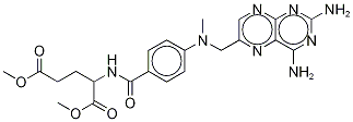 METHOTREXATE-METHYL-D3, DIMETHYL ESTER Structure