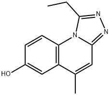 [1,2,4]Triazolo[4,3-a]quinolin-7-ol,1-ethyl-5-methyl-(9CI) Structure