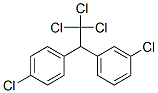 1,1,1-Trichloro-2-(m-chlorophenyl)-2-(p-chlorophenyl)ethane Struktur