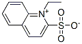 1-エチル-2-スルホナトキノリニウム 化学構造式
