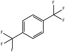 1,4-ビス(トリフルオロメチル)ベンゼン 化学構造式