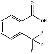 2-三氟甲基苯甲酸,433-97-6,结构式