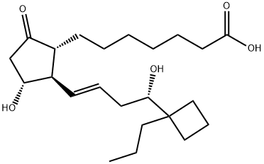 (+/-)-15-DEOXY-16R-HYDROXY-17-CYCLOBUTYL PROSTAGLANDIN E1|(+/-)-15-DEOXY-16R-HYDROXY-17-CYCLOBUTYL PROSTAGLANDIN E1