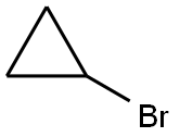 Cyclopropyl bromide Structure