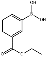 3-Ethoxycarbonylphenylboronic acid Struktur