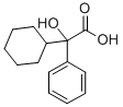 2-环己基-2-羟基苯乙酸,4335-77-7,结构式
