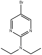 5-BROMO-2-(DIETHYLAMINO)PYRIMIDINE,433684-23-2,结构式