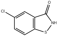 5-CHLORO-1,2-BENZISOTHIAZOL-3(2H)-ONE Struktur