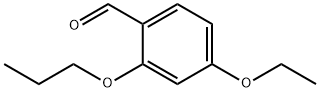 Benzaldehyde, 4-ethoxy-2-propoxy- (9CI) Structure