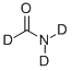 ホルムアミド-D3 化学構造式