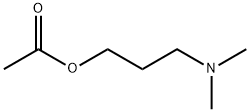 酢酸3-(ジメチルアミノ)プロピル 化学構造式