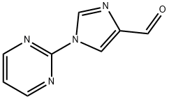 1-(嘧啶-2-基)-1H-咪唑-4-甲醛 结构式