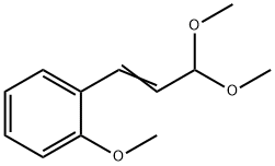 Benzene, 1-(3,3-dimethoxy-1-propenyl)-2-methoxy- Struktur