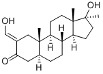 羟甲烯龙,434-07-1,结构式
