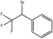 (1-ブロモ-2,2,2-トリフルオロエチル)ベンゼン 化学構造式