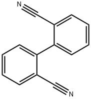 [1,1'-ビフェニル]-2,2'-ジカルボニトリル 化学構造式