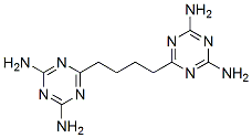 6,6'-(butane-1,4-diyl)bis(1,3,5-triazine-2,4-diamine) Structure