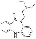 10-[2-(Diethylamino)ethyl]-5,10-dihydro-11H-dibenzo[b,e][1,4]diazepin-11-one Structure