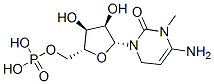 3-methylcytidine 5'-monophosphate Struktur