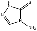 4-氨基-3-巯基-4H-1,2,4-三唑,4343-75-3,结构式