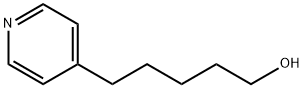 Pyridine-4-pentane-1-ol Structure